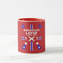 Norska Lefse Flatbröd Apron Mugg