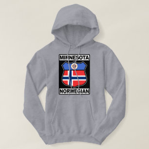 Norska Minnesotan American Hoodie