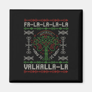 Norska mytologin - Viking Yule - Yggdrasil jul Magnet