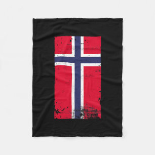 Norska Pride Resa Semester Norge Flagga Fleecefilt