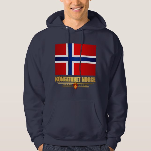 Norska Pridet Sweatshirt Med Luva (Framsida)
