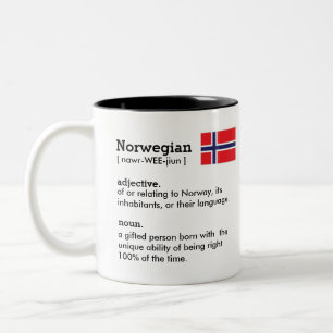 Norska roligten mugg