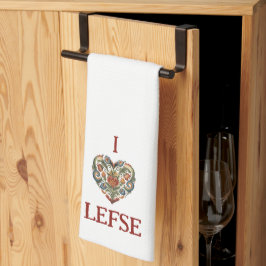 Norska Rosemaling I Kärlek Lefse Kökshandduk