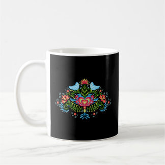 Norska Rosemaling Norge Kaffemugg