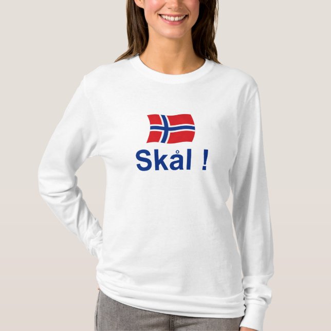 Norska Skal! (Jubel) T-shirt (Framsida)