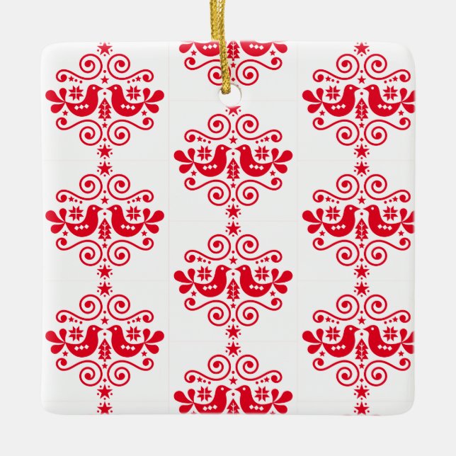Norska skandinaviska Juldekorationer (Framsida)