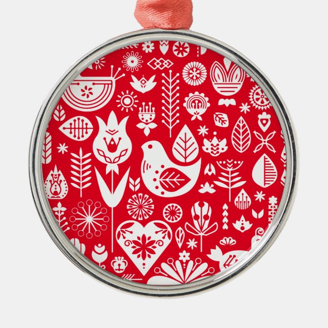 Norska skandinaviska Juldekorationer (Framsidan)