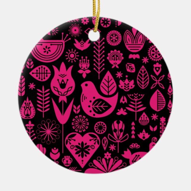 Norska skandinaviska Juldekorationer (Framsidan)