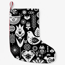 Norska skandinaviska Juldekorationer Liten Julstrumpa