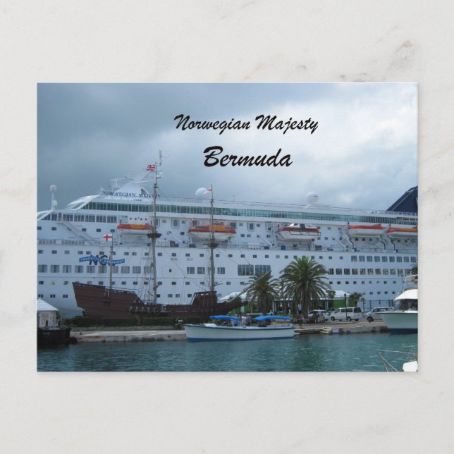 Norska staten vykort (Framsida)