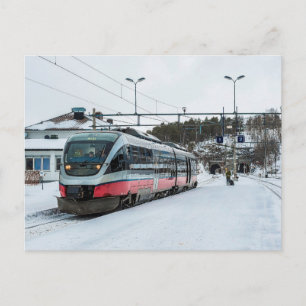 Norska statens järnvägar BM 93 i Dombås 2016 Vykort