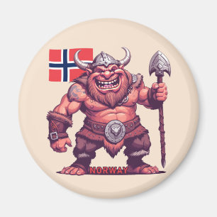 Norska Troll Magnet
