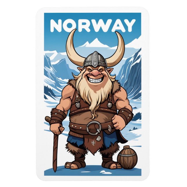 Norska Troll Magnet (Vertikal)