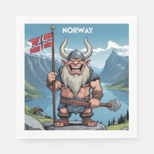 Norska Troll Pappersservett