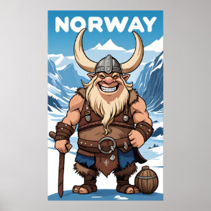 Norska Troll Poster