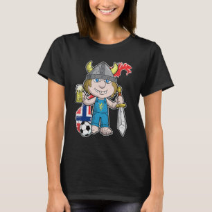 Norska Troll Soccer Norge Norge T Shirt