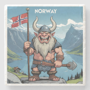 Norska Troll Stenunderlägg