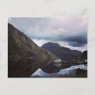 Norskt landskap vykort