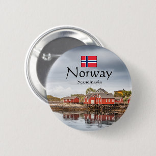 Norskt souvenir knapp