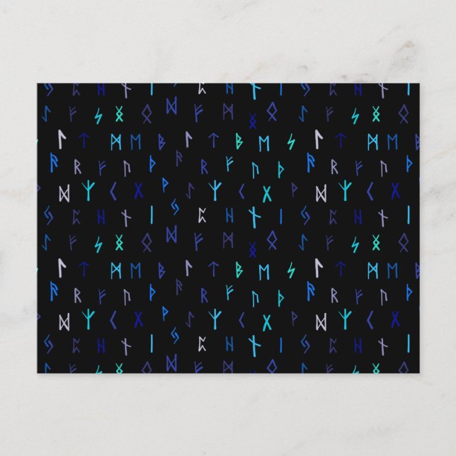 Norskt vykort för natt (Framsida)