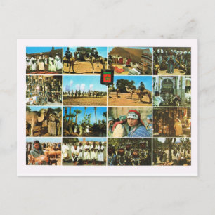 North Afrika, Marocko, Marrakech, Multiview Vykort