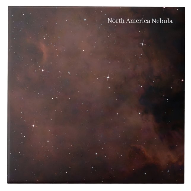 North America Nebula space Kakelplatta (Framsidan)