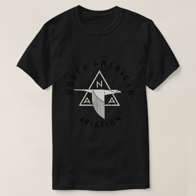 North American Aviation NAA Classic T-Shirt (Design framsida)