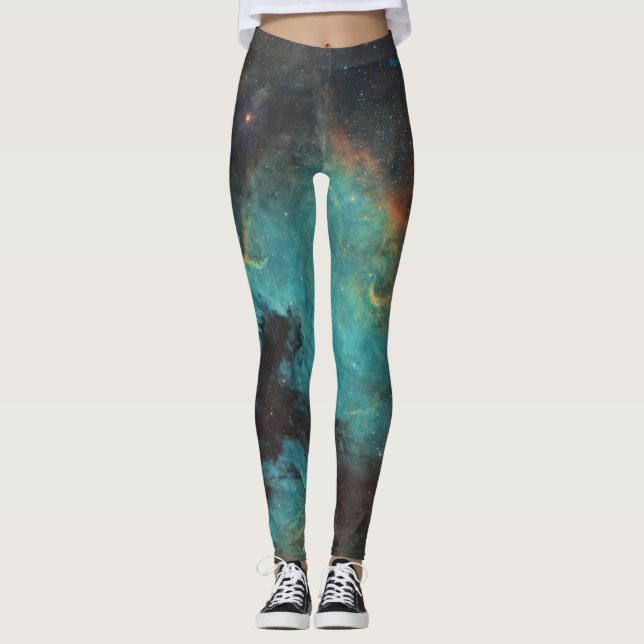 North American Nebula (NGC 7000) Leggings (Framsida)
