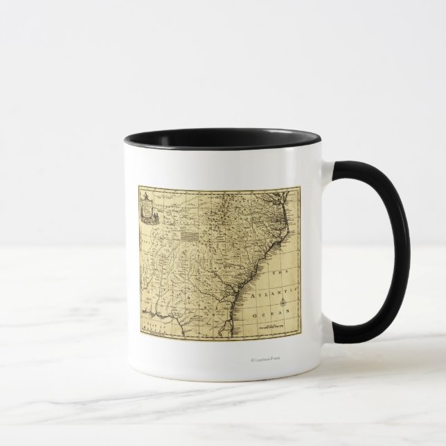 North and South Carolina & Georgia - Panoramic Mugg (Höger)