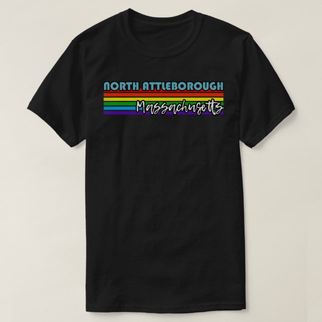 North Attleborough Massachusetts Pride North Attl T Shirt (Design framsida)