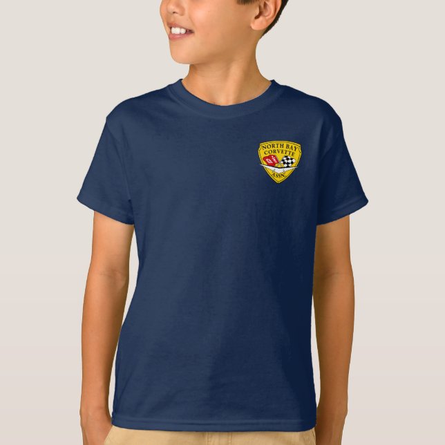 North Bay Corvette Kids T-shirt (Framsida)