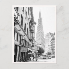 North Beach San Francisco Transamerica & Muni Vykort