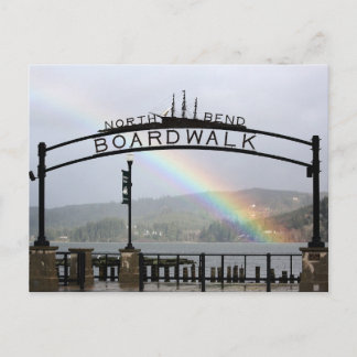 North Bend Boardpromenad Vykort