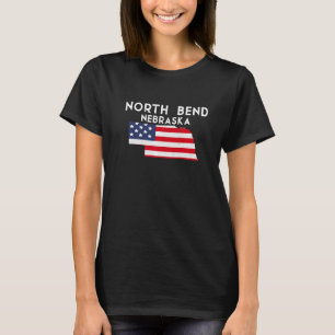 North Bend Nebraska Förenta staterna, USA, State A T Shirt