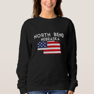 North Bend Nebraska USA Delstat Amerika Resa Nebra T Shirt