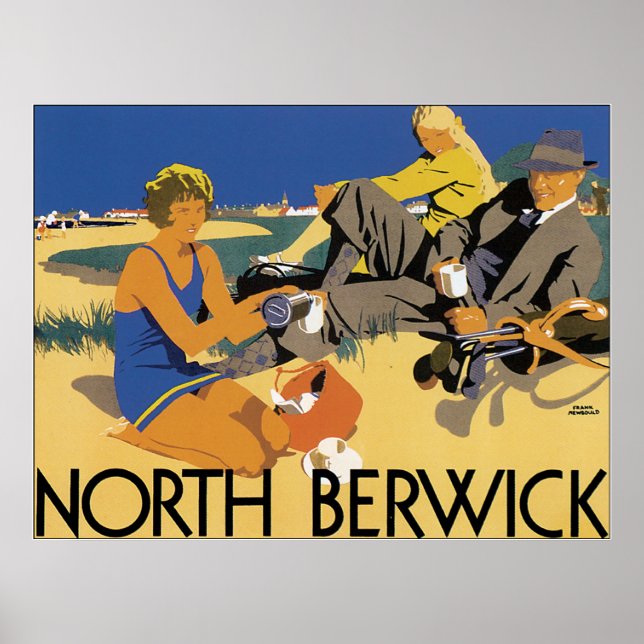 North Berwick Poster (Framsidan)