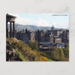North Bridge, Edinburgh Postcard med City Vykort