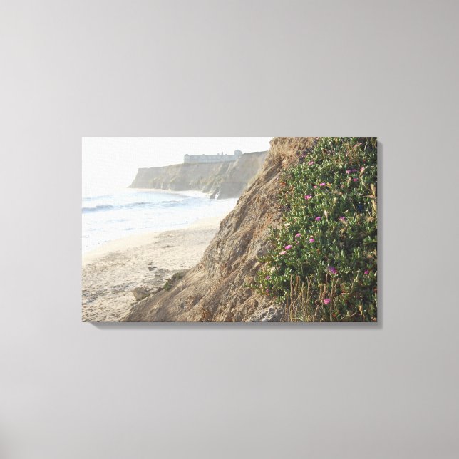 North California Beach Photography Canvas (Framsida)