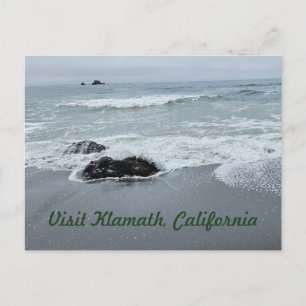 North California Kusten Rocky Pacific Beach Vykort
