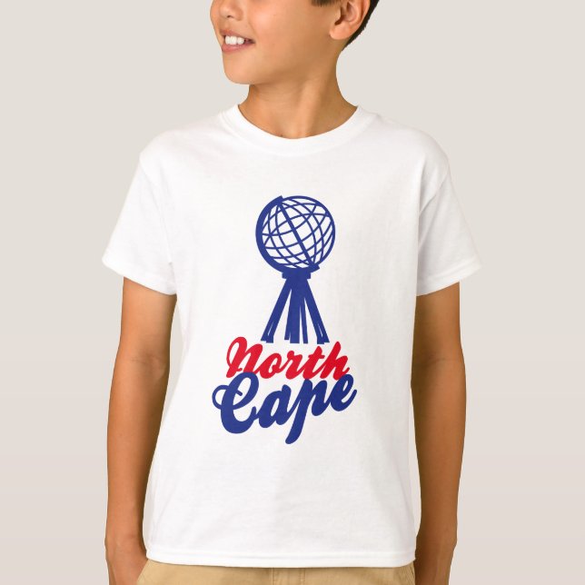 NORTH CAPE GLOBE SCULP. TEE SHIRT (Framsida)