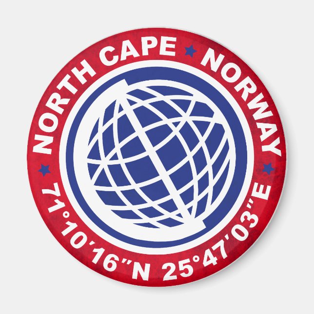 NORTH CAPE SPECIAL NORWAY MAGNET (Framsidan)