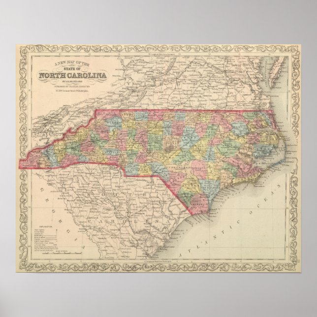 North Carolina 10 Poster (Framsidan)