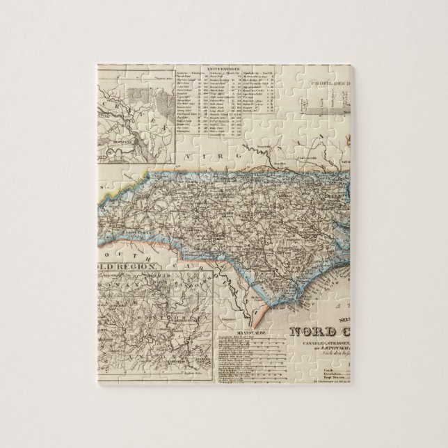 North Carolina 2 Pussel (Vertikal)