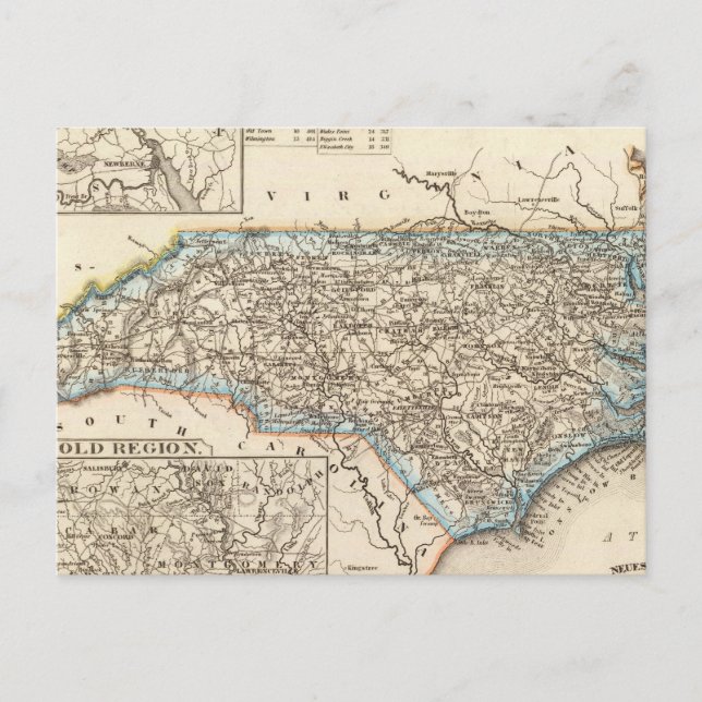 North Carolina 2 Vykort (Framsida)