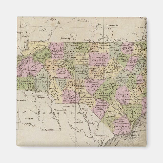 North Carolina 4 Magnet (Framsidan)
