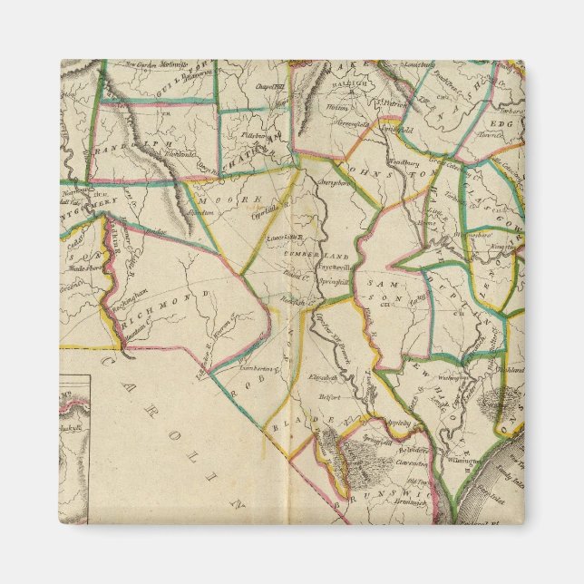 North Carolina 5 Magnet (Framsidan)