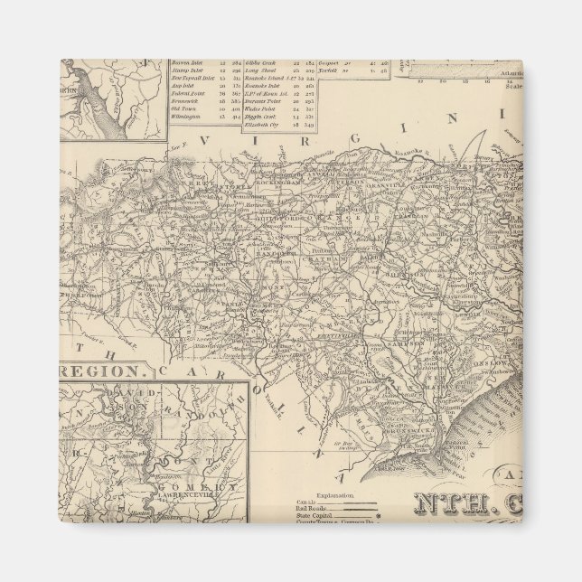 North Carolina 6 Magnet (Framsidan)