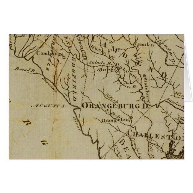 North Carolina 8 Hälsningskort (Framsidan Horizontal)