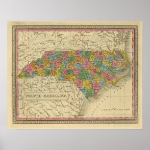 North Carolina 8 Poster