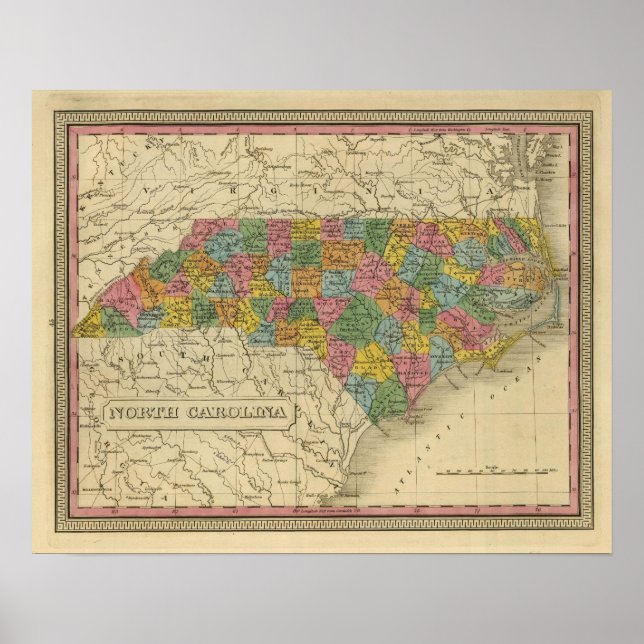 North Carolina 8 Poster (Framsidan)